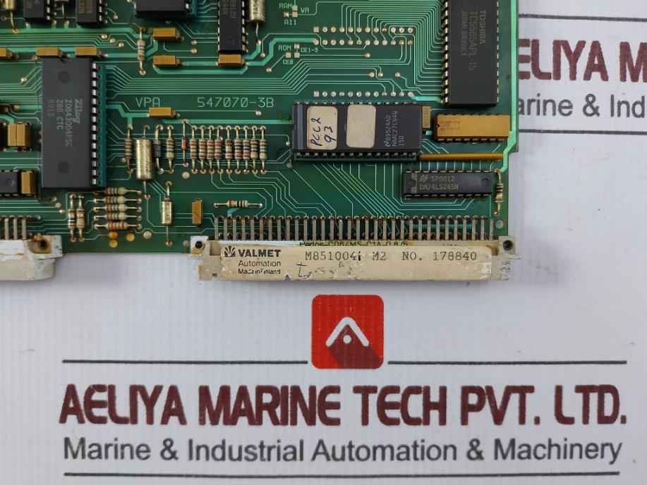 Valmet Automation 547070-3A Cpu Module M851004/M8510041