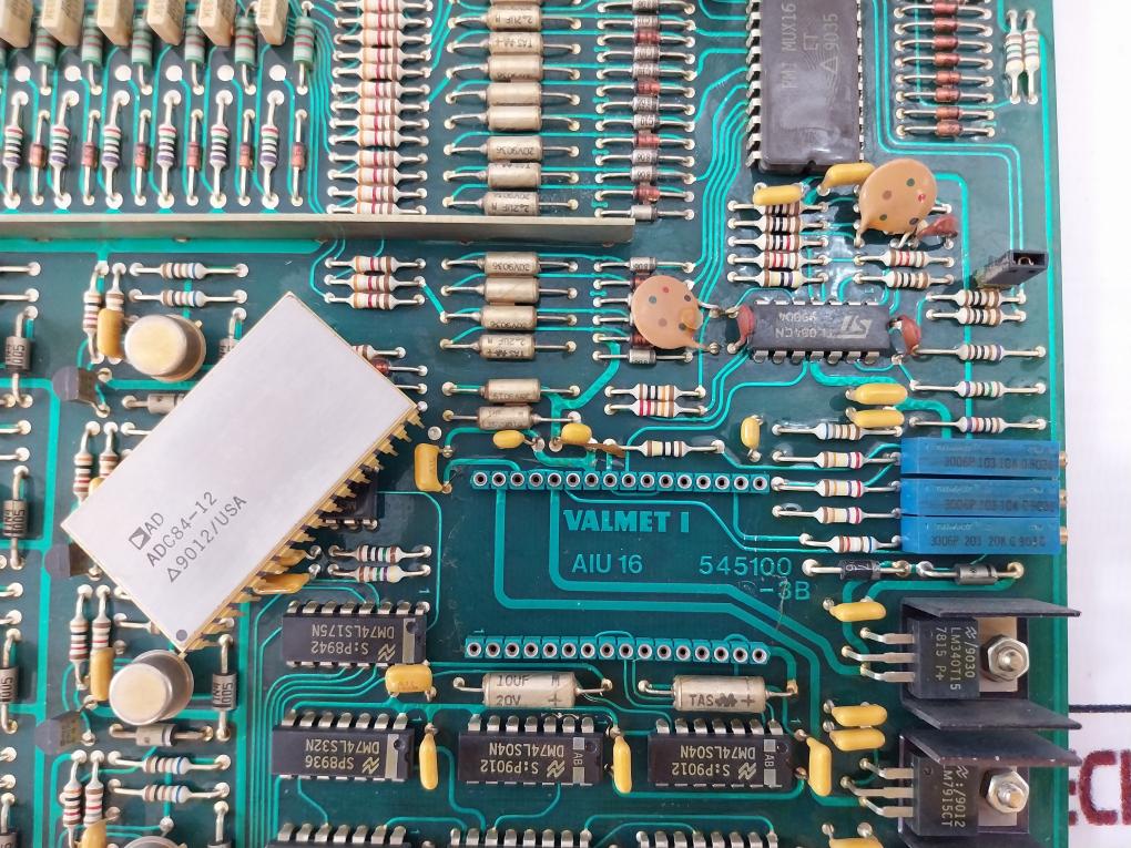 VALMET AUTOMATION AIU 16 Analog Input Module M8512071 M1