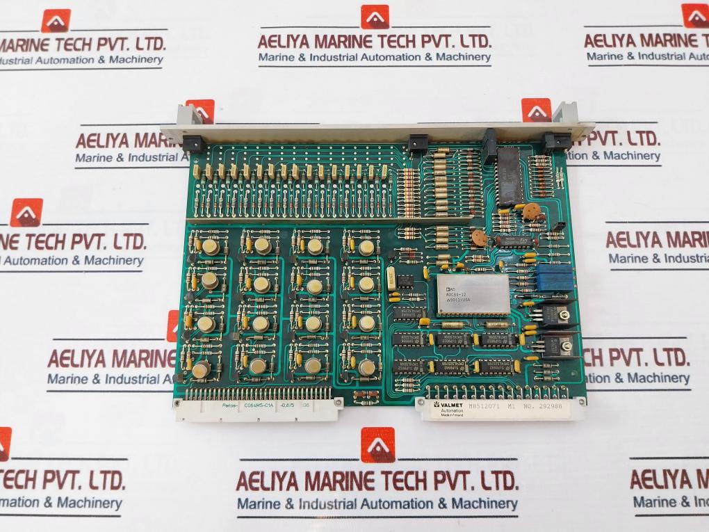 VALMET AUTOMATION AIU 16 Analog Input Module M8512071 M1