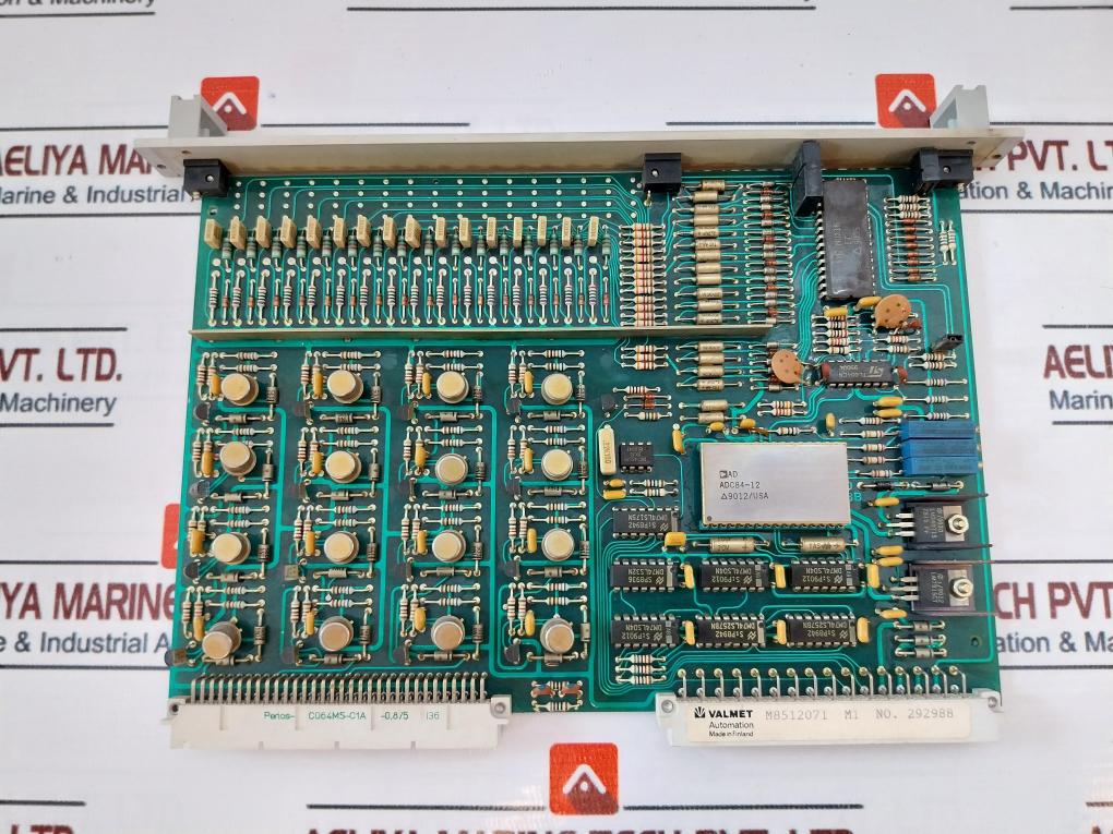 VALMET AUTOMATION AIU 16 Analog Input Module M8512071 M1