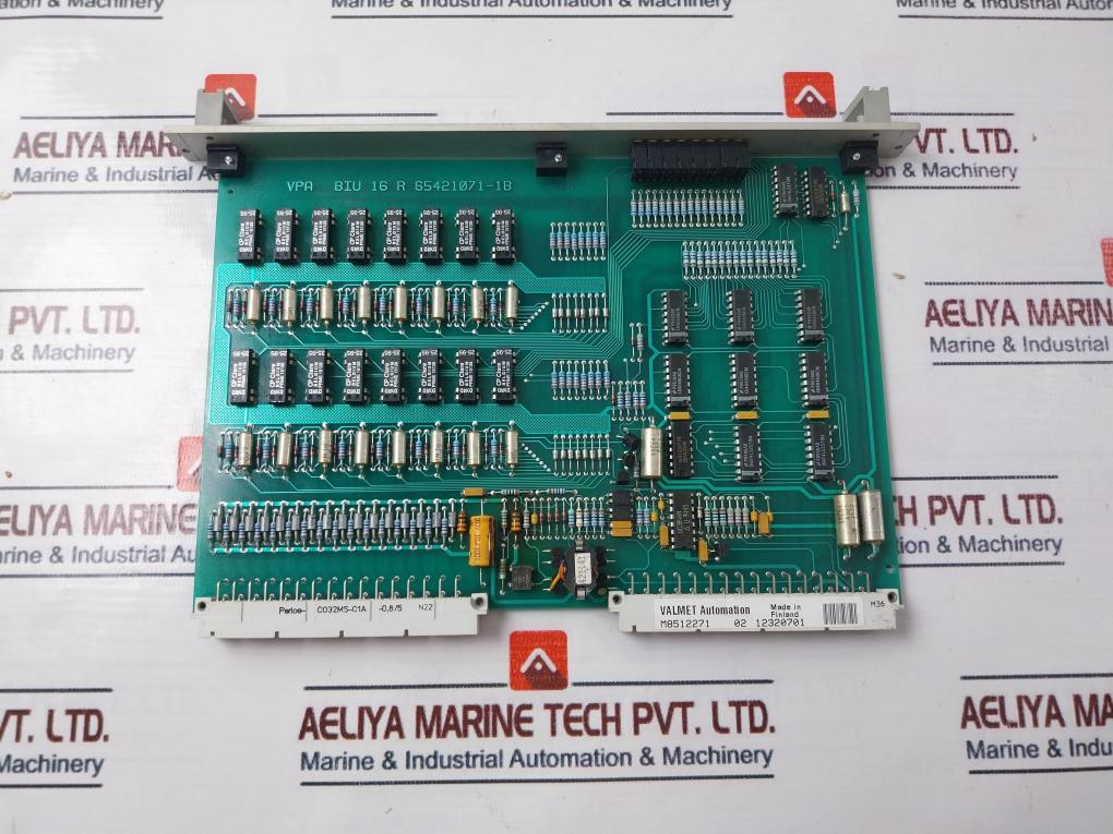 Valmet Automation Biu 16r Analog Output Module