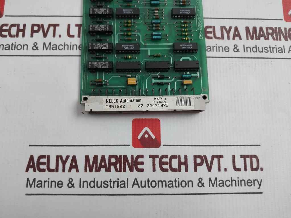 Valmet Automation Biu 8A Binary Input Unit Pcb 542803-6B T9605 M851222 07