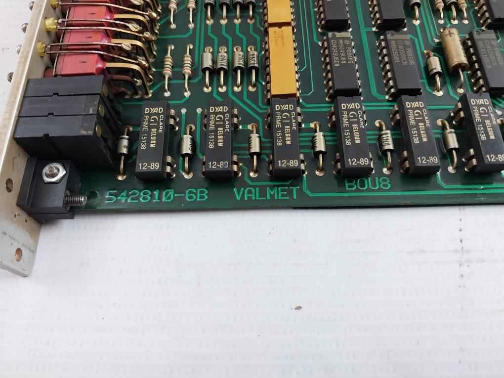 Valmet Automation Bou 8 A Binary Output Pcb Module M8512311 M1 542810-6A