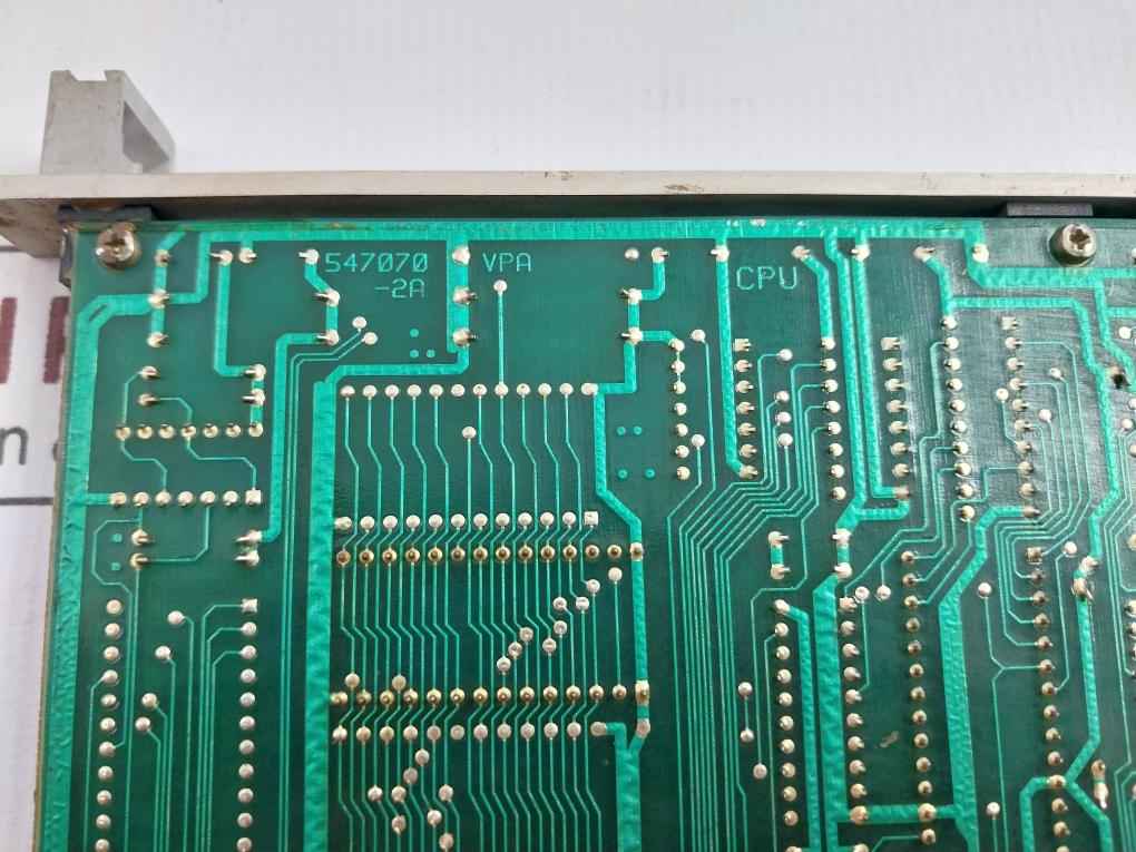 Valmet Automation M851004 M2 Printed Circuit Board Cpu Module 547070-2A