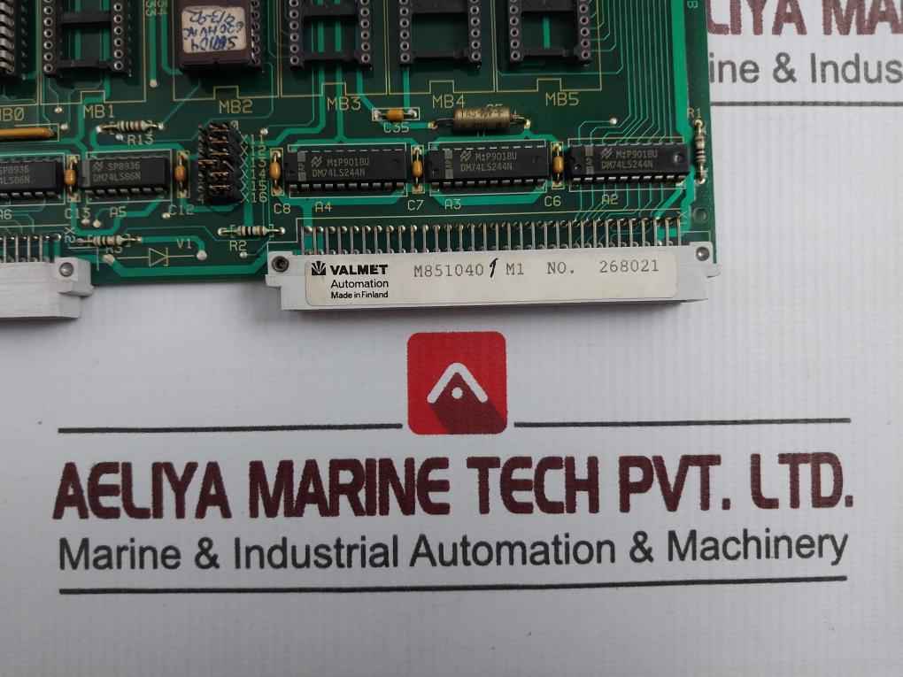 Valmet Automation M851040 M1 Memu Memory Board 547006-3A Zinco 107 94V-1