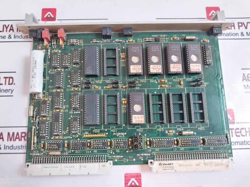 Valmet Automation M851040 M1 Printed Circuit Board 234995