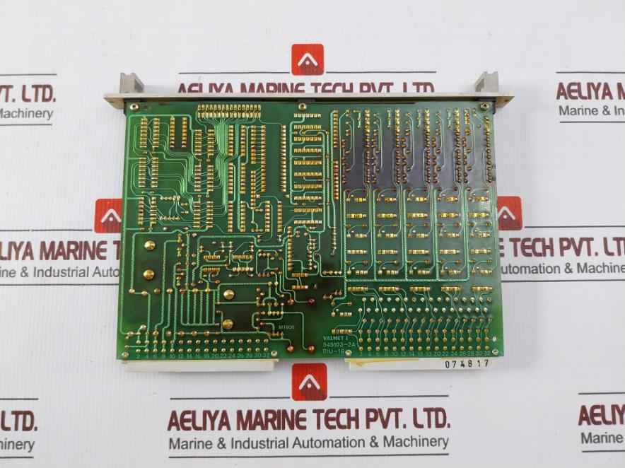 Valmet Biu-16 Binary Input Unit Pcb 545103-2B Mt806