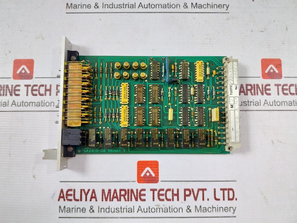 Valmet Bou 8 A Binary Output Unit 542810-3B No422 Dm 74H @ 70? M851231