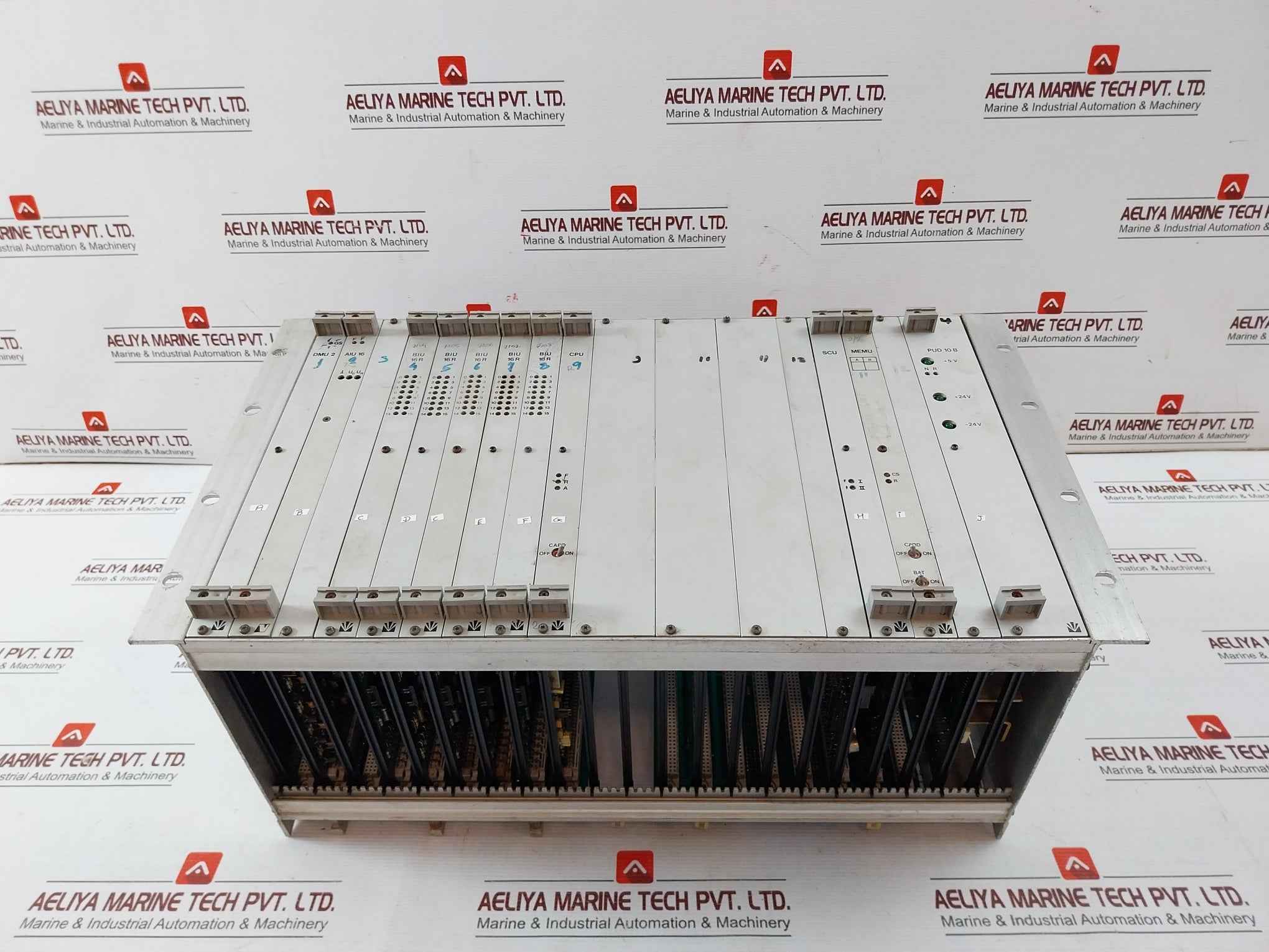Valmet Dmu 2 Cpu Scu Rack Module 545142-3B, 545100-3A, Biu 16 R, 547070-3B