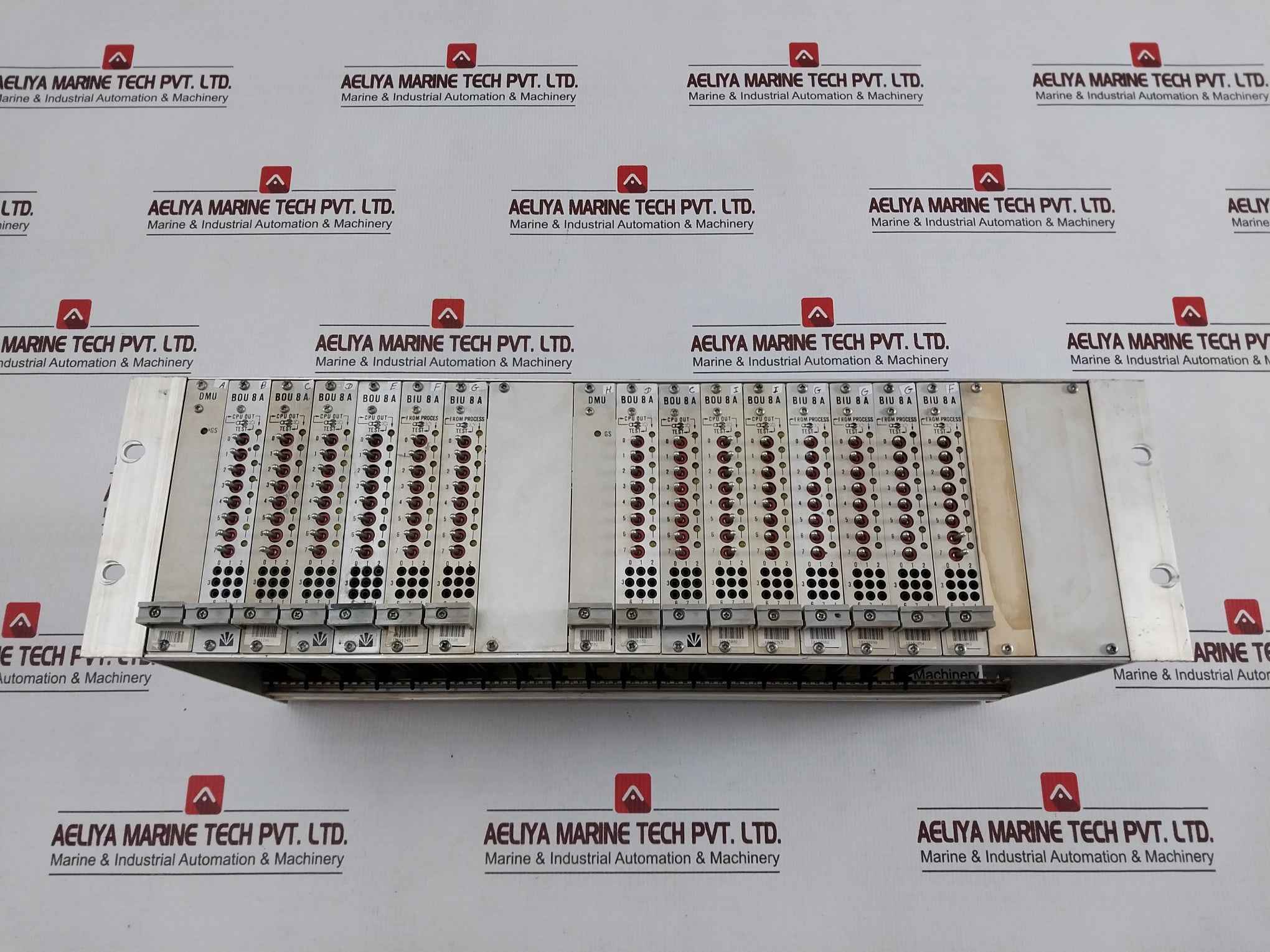 Valmet Dmu Circuit Board Rack Module 542803-6B, 542810-9A, 542852-3A, Mt225