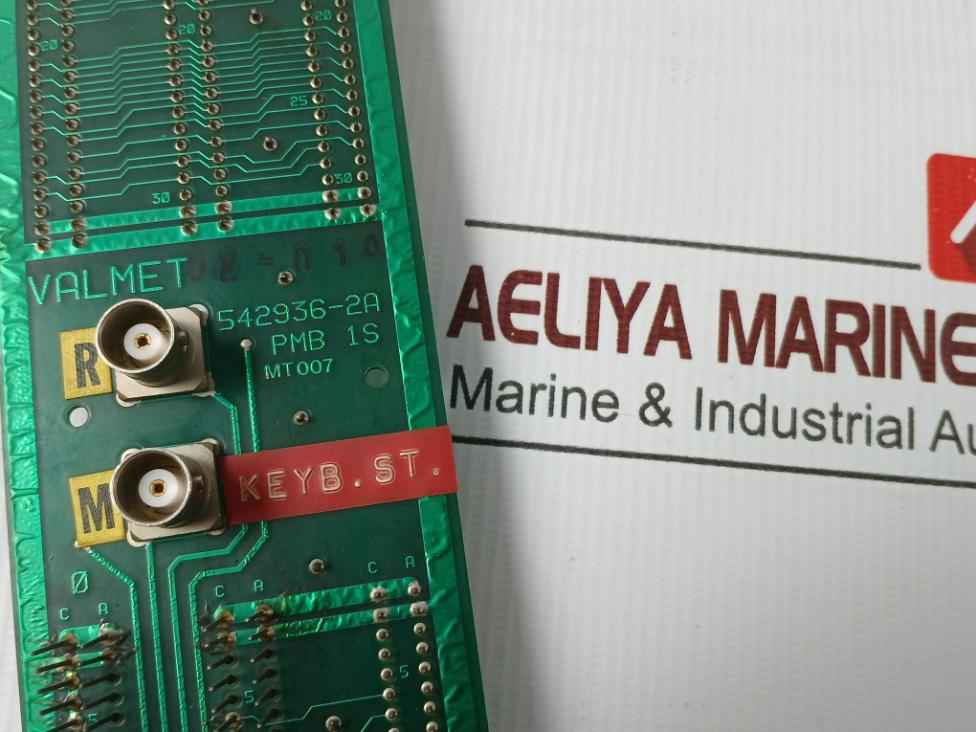 Valmet Pmb 1S Back Plane Pcb Card 542936-2A 542936-2B