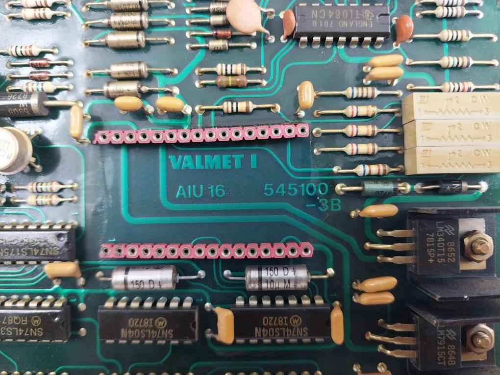 Valmet Process Automation Aiu 16 Analog Input Pcb Module M1 Mt732 545100-3B