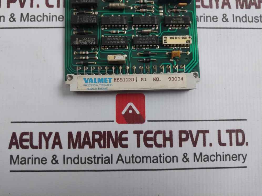 Valmet Process Automation M851231 M1 Binary Output Unit Pcb Bou 8A 542810-4B