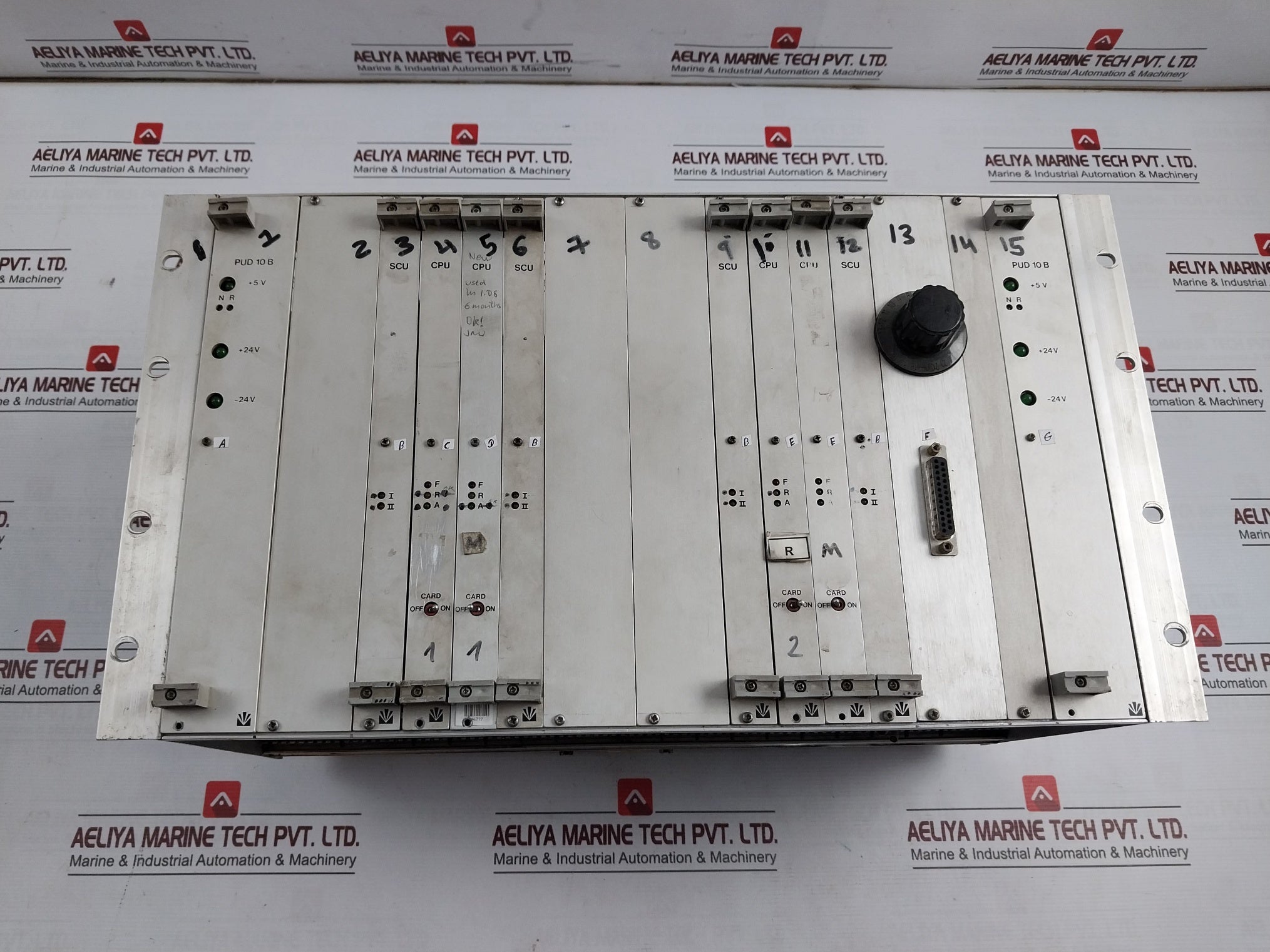 Valmet Pud-10B Automation Cpu Scu Rack Mt049 M851006 M2 542821-5A Pmb 2R
