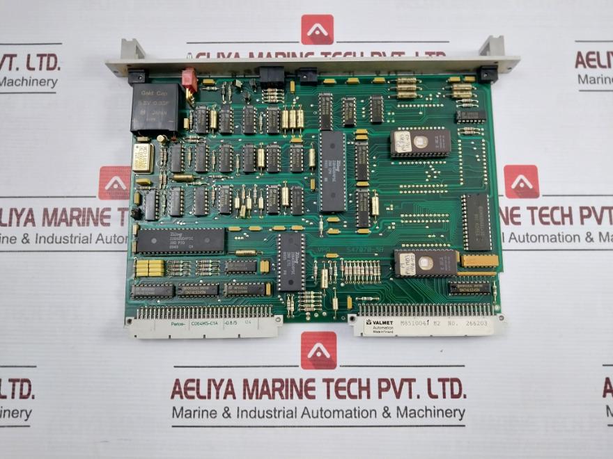 Valmet Pud 10 B Automation Control System Rack M8513621 M1 M8510061 M2 +24V/-24V