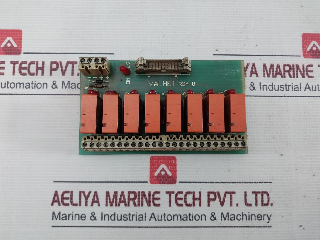 Valmet Rsm-8 Terminal Module 10A 250Vac