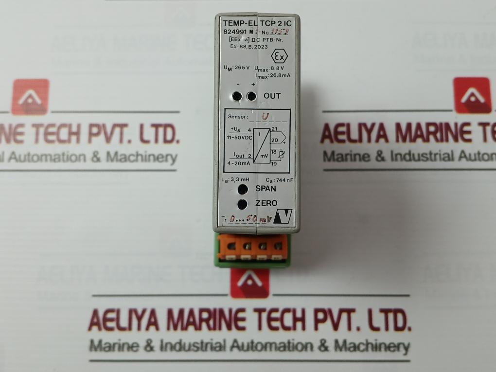 Valmet Temp-el Tcp 2 Ic Power Control Module 824991 M 11-50Vdc