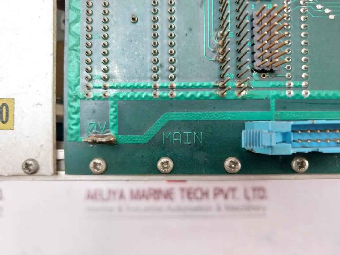 Valmet Vpa 542821-5A Process Automation Rack With Cpu Scu Memu Pud-10B