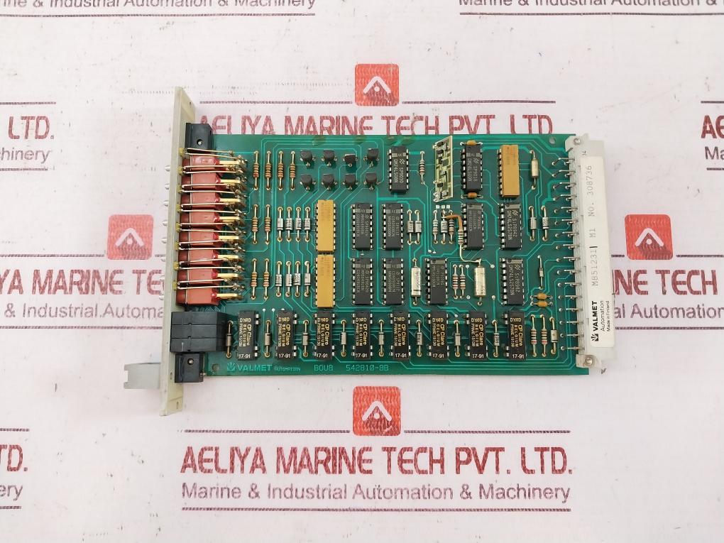 Valmet M851121 M2 Module Rack 542832-2A 542836-6A 542836-6B Mt306 Mt935