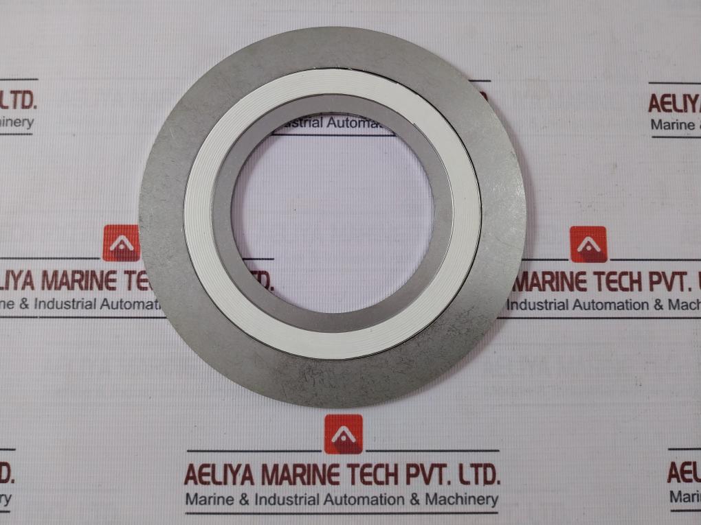 VALQUA 8596V Spiral Wound Gasket With Inner and Outer Ring 125-000-01C
