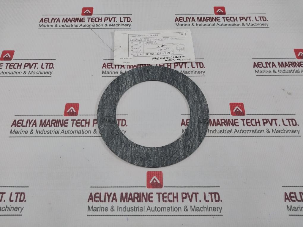 Valqua 6502 Non-asbestos Fiber Sheet Gasket 116X173 (1.5T)