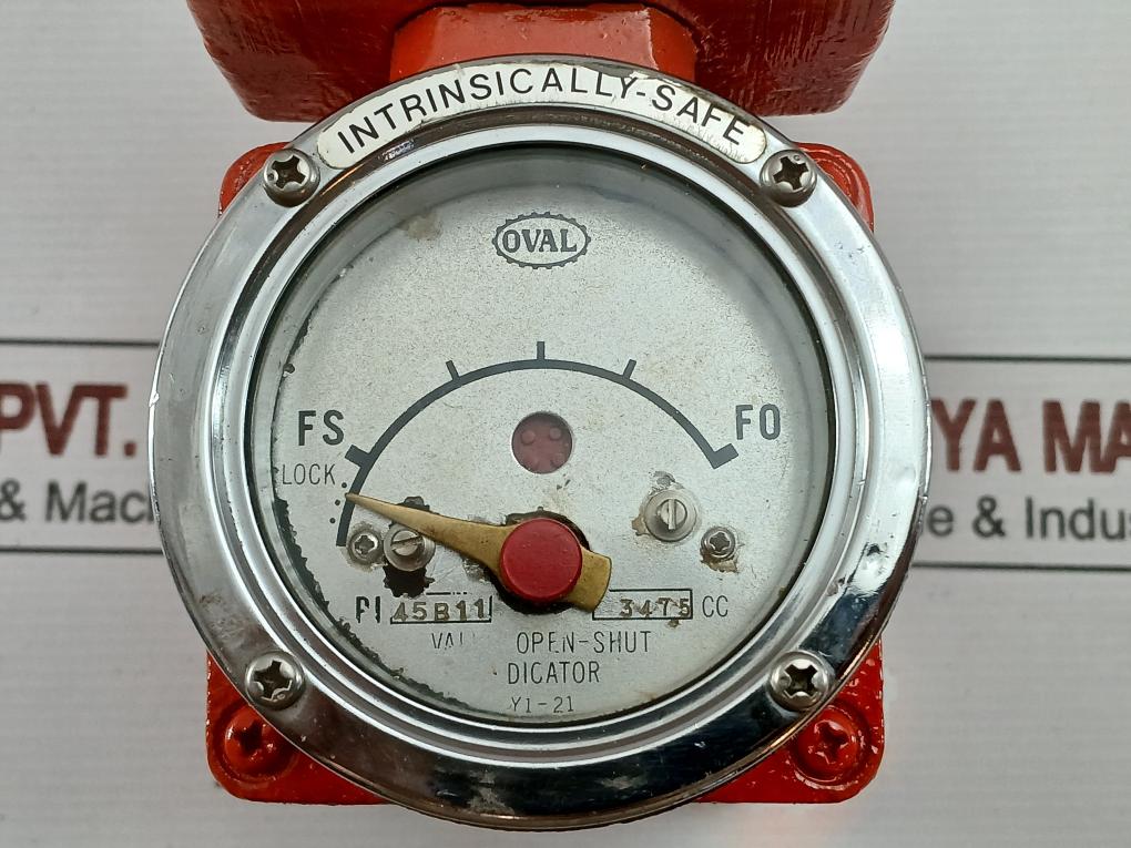 Valve Open Shut Indicator Pi45B11 Oval