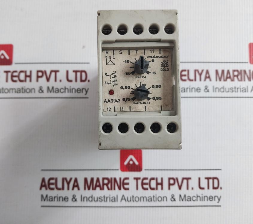 Varimeter Voltage Relay Aa 9943.11/001 E.Dold U.Sohne 440V 60Hz