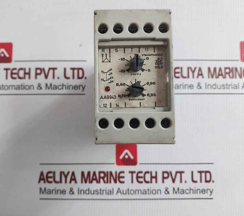 Varimeter Voltage Relay Aa 9943.11/001 E.Dold U.Sohne 440V 60Hz