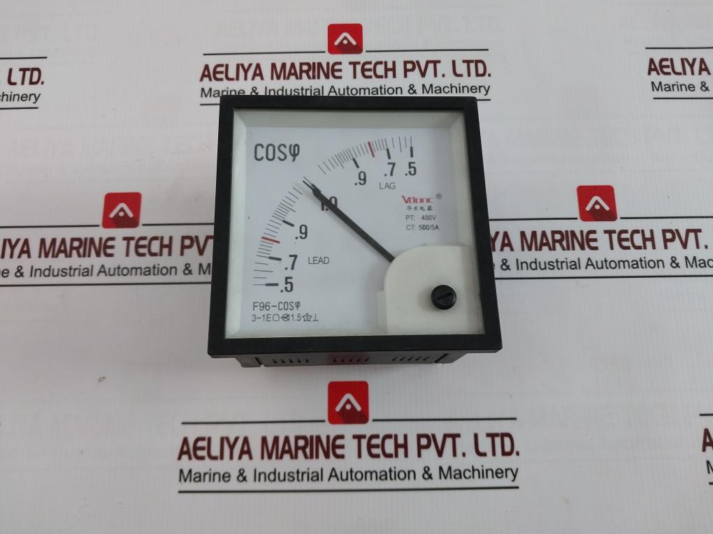 Vdonc F96-cosՓ Power Meter Wh13T00009 400V 500/5A