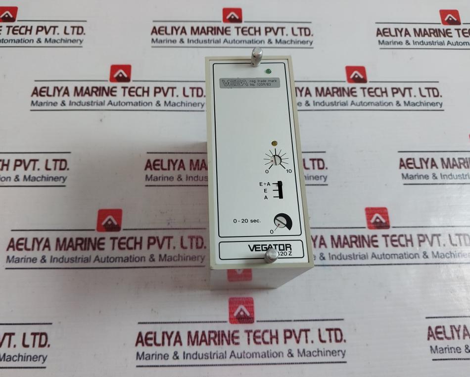 Vegator 420 Z Capacitive Level Switch 0-20 Sec, 250V~