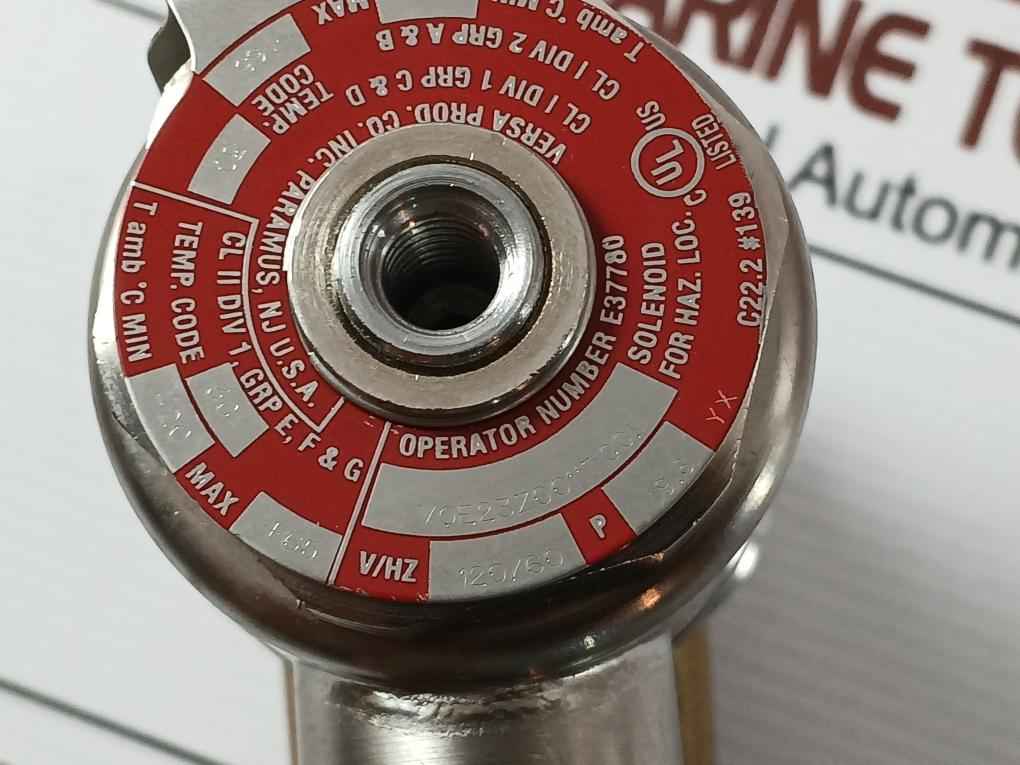 Versa Vxx-4324-m-xx-31-a120 Pneumatic Solenoid Valve V0E23Z0011Tccm