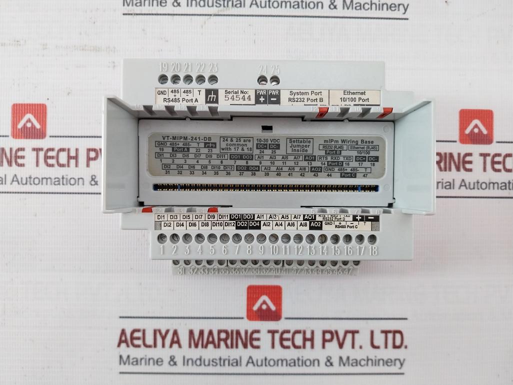 Versatrak Vt-mipm-245-d Mini Ipm Open Rtu Analog I/O Controller Module 10-30Vdc