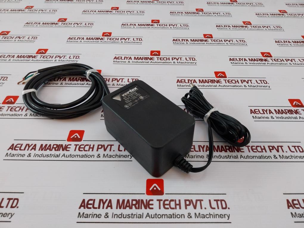 Vertex Pa-14B Ac Adaptor Input 117Vac 60Hz Output 12Vdc 1.5A