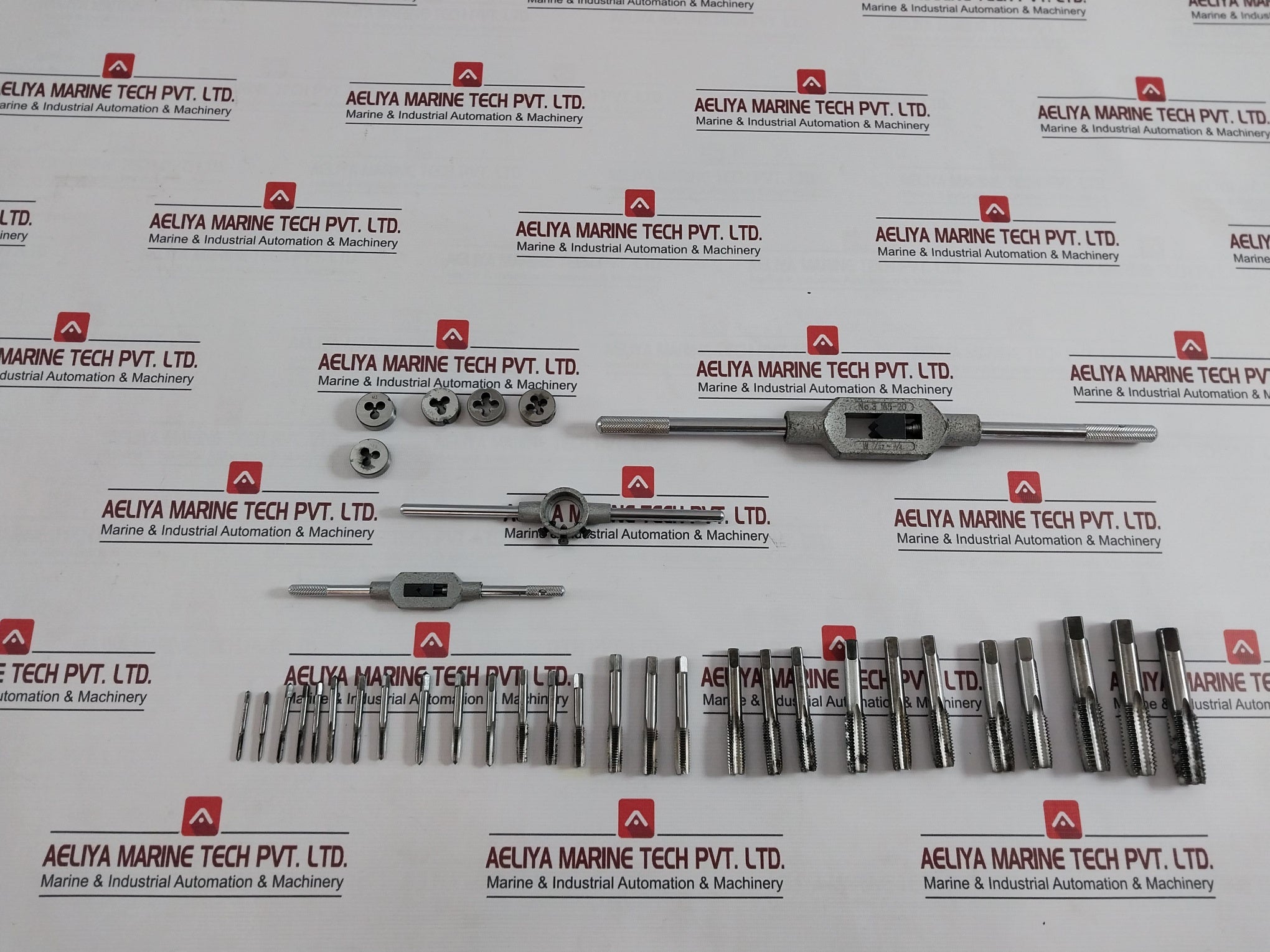 Vevor Tap & Die Set M3 - M18 & 1M1-10 W 1/16-3/8 25.4X9.5 & 3 M5-20 (Incomplete)