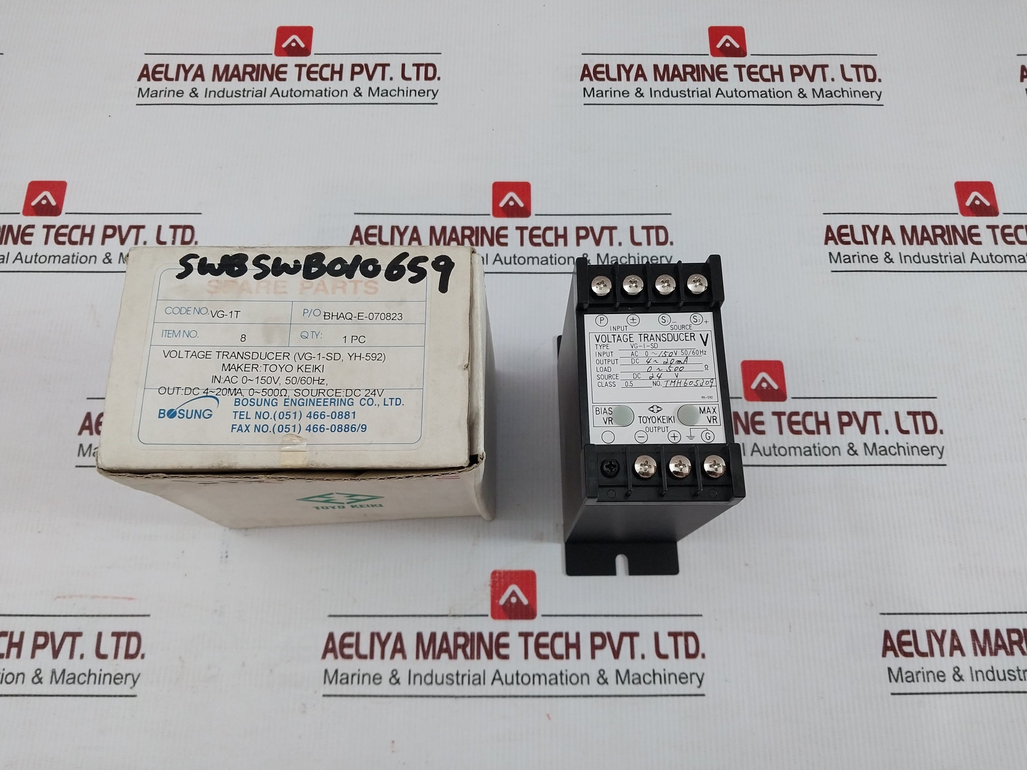 Vg-1-Sd-Voltage-Transducer-0-150vac-By-Toyo-Keiki-50-60hz-4-20ma-1