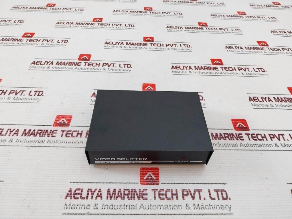 Vga Splitter Vga-2002 2-port 200Mhz Video Splitter With Ac/Dc Adaptor