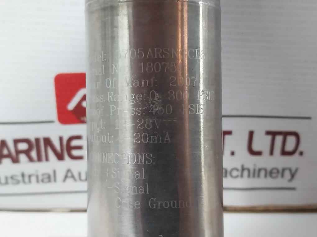 Viatran 5705Arsngcl6 Pressure Transmitter 12-28V 4-20 Ma