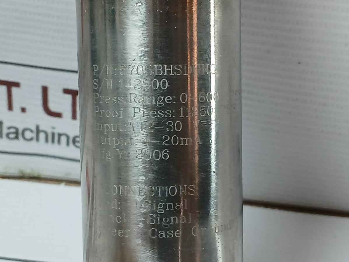 Viatran 5705Bhsdhng Pressure Transmitter