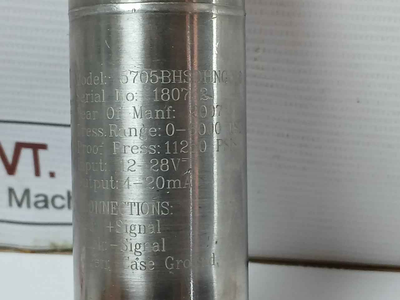Viatran 5705Bhsdhngcl6 Pressure Transmitters
