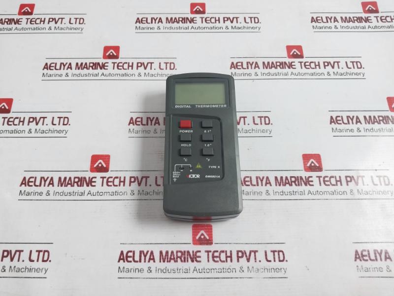 Victor Dm6801A Digital Thermometer Type K 60Vdc 24Vac Max