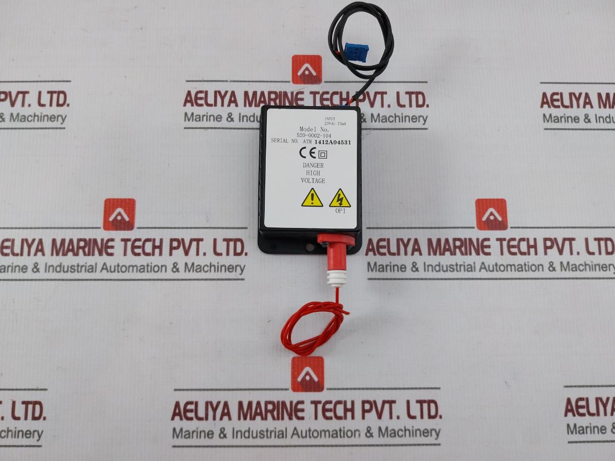 Videojet 520-0002-104 High Voltage Eht Module 23Vdc 72Ma
