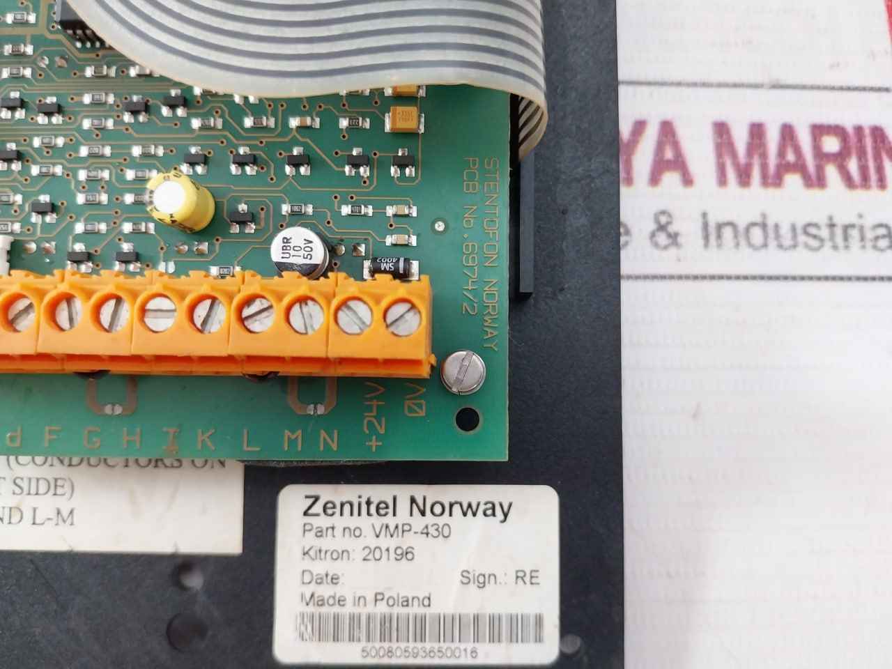Vingtor Vmp-430 Main Station For Flush Mounting Rev B 40030596650009