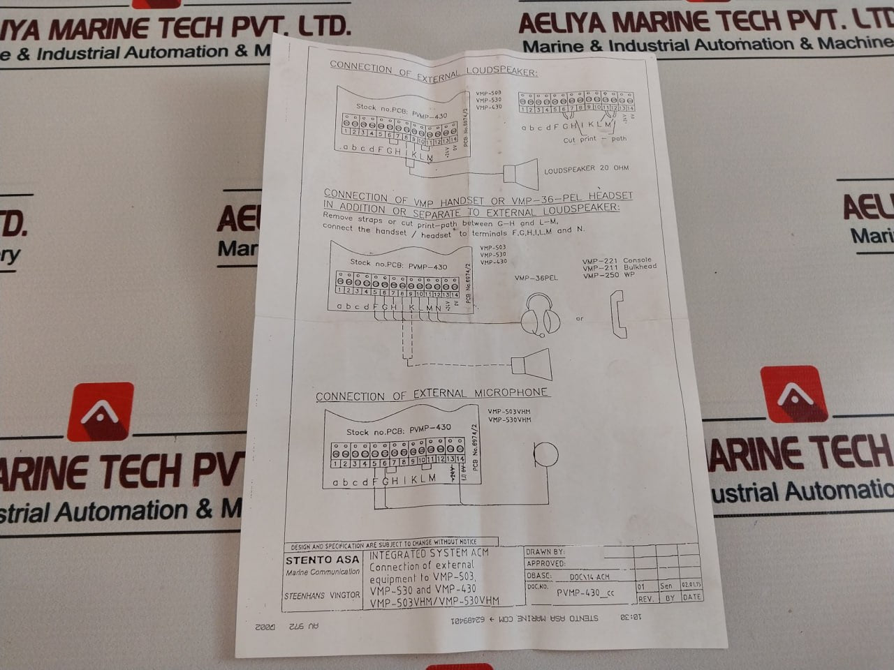 Vingtor Vmp-430 16563-telephone For Main Station Flush Panel Mounting 1020603700