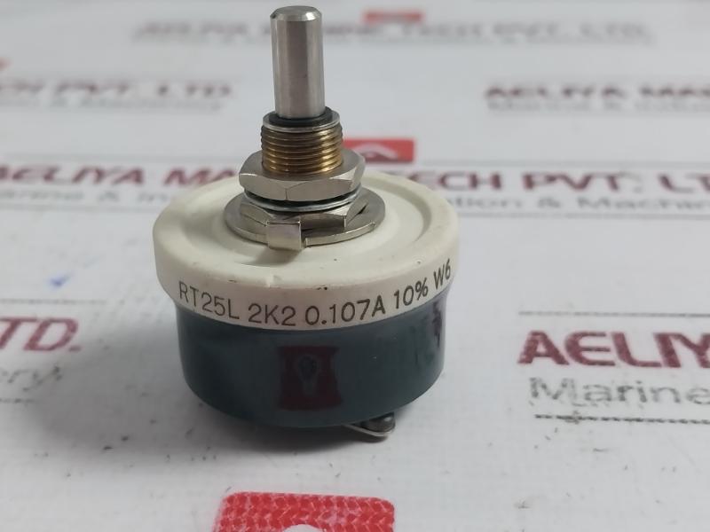 Vishay Rt25L Wire Wound Rheostat / Potentiometer 2K2 0.107A