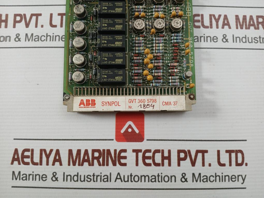 Voltage-Monitoring-Pcb-Card-Gvt-360-5798-Abb-CMA37-1-210243-6