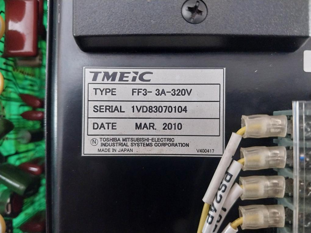 Voltage And Current Measuring Transducer Ff3-3A-320V Tmeic Fs 1Ma 1V