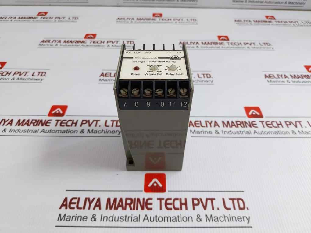 Voltage Established Relay Ed-7060 Vtv Electronik 0-15