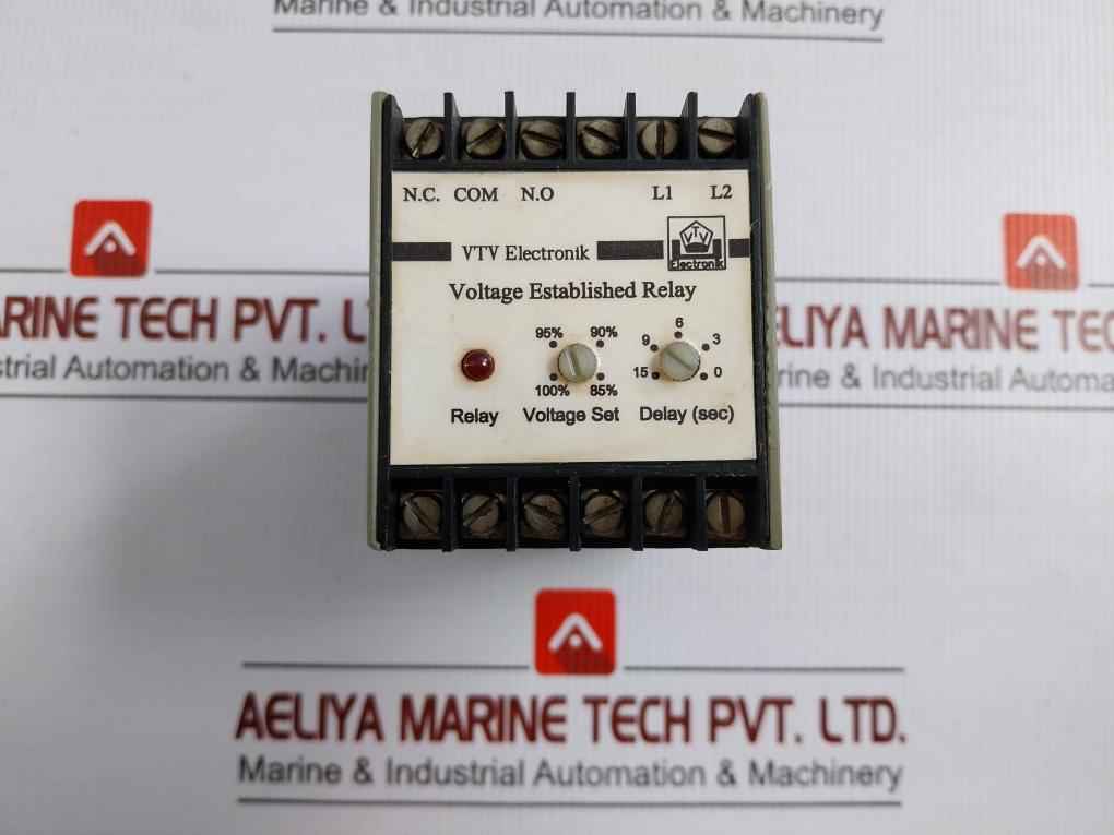 Voltage Established Relay Ed-7060 Vtv Electronik 0-15