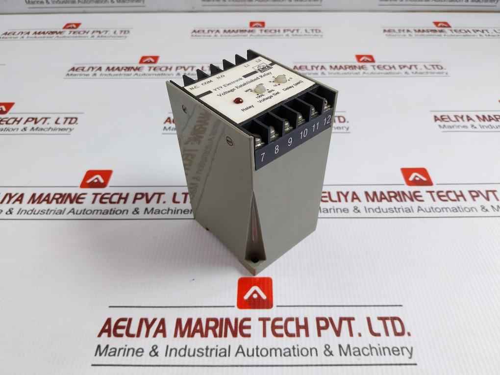 Voltage Established Relay Ed-7060 Vtv Electronik 0-15