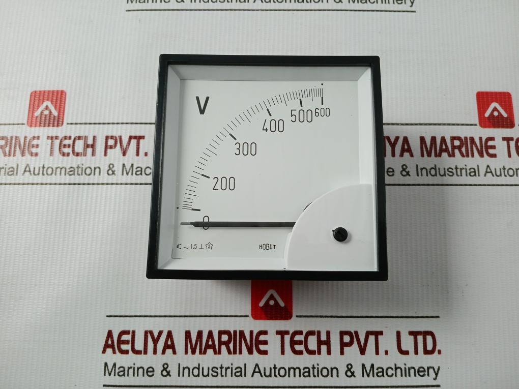 Voltmeter For General Ecr Msb Panel 0-600V Hobut D96Sd